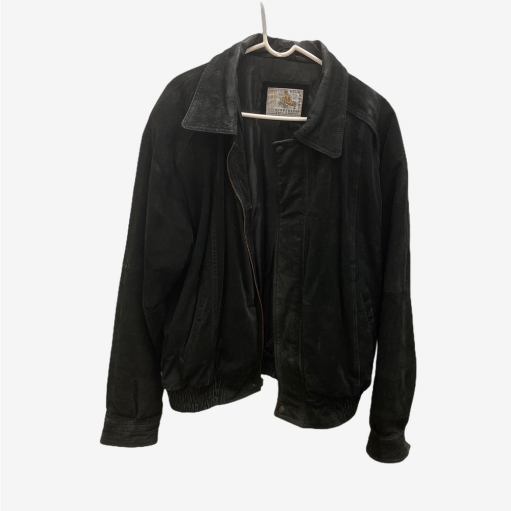 Vintage Gino Distressed Leather Jacket